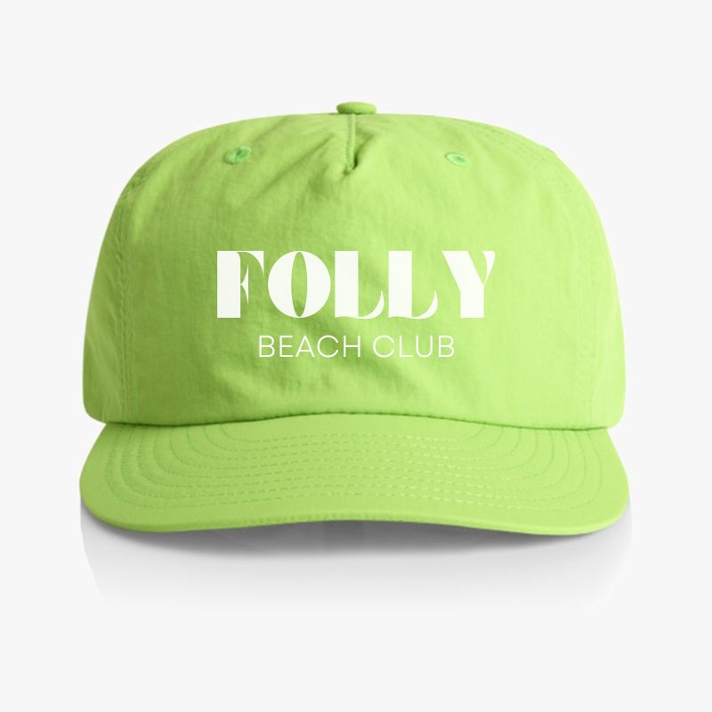 Folly Beach Club Surf Cap