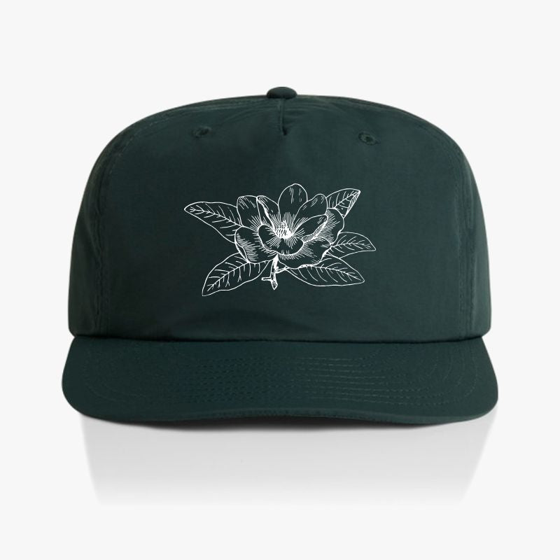 Magnolia Flower Surf Cap