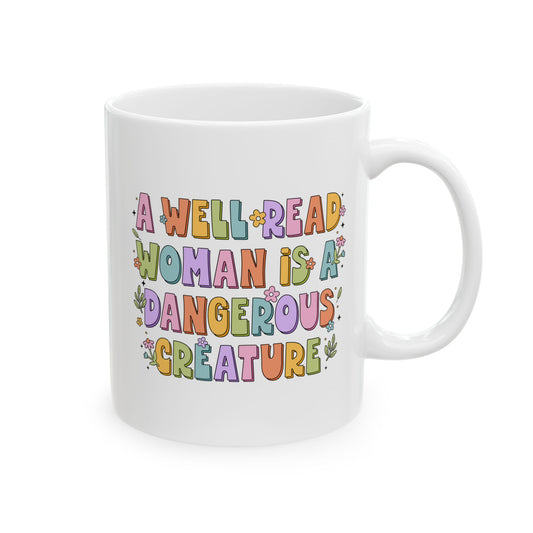 Well Read Woman Dangerous Mug