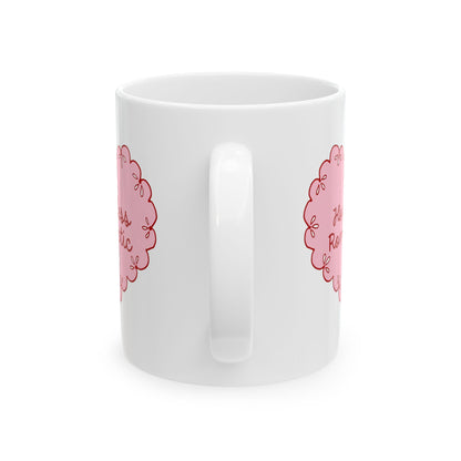 Hopeless Romantic Book Lover Mug