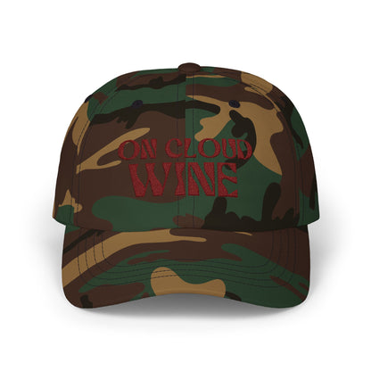 On Cloud Wine Embroidered Baseball Cap