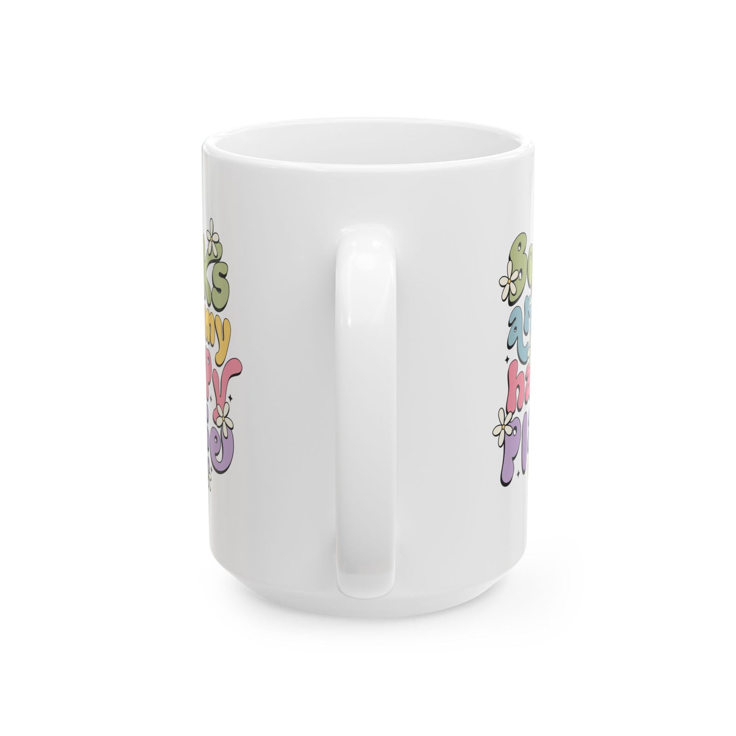 Books Are My Happy Place Mug