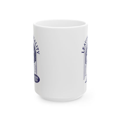 Retro Leaving Reality Entering Fiction Mug