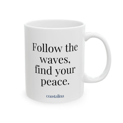 Peaceful Ocean Waves Mug