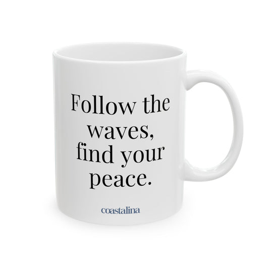 Peaceful Ocean Waves Mug