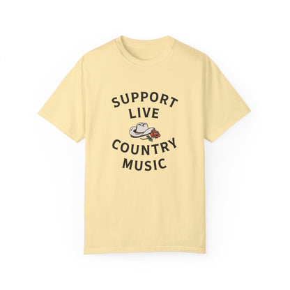 Support Live Country Music T-Shirt