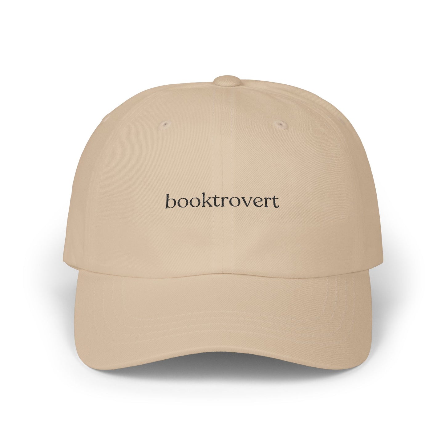 Booktrovert Embroidered Baseball Cap