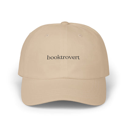 Booktrovert Embroidered Baseball Cap
