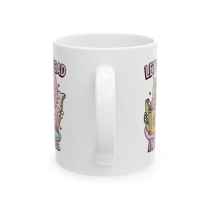 Let Me Read In Peace Mug