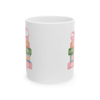 Books & Bow Coquette Mug