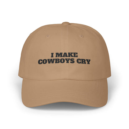 I Make Cowboys Cry Embroidered Baseball Cap