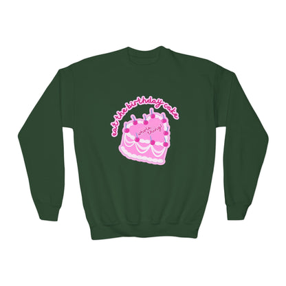 Youth Eat The Birthday Cake Sweatshirt