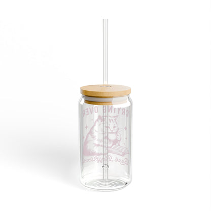 Crying Over Book Boyfriend Sipper Glass