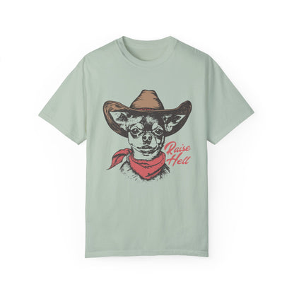 Raise Hell Chihuahua Comfort Colors T-Shirt