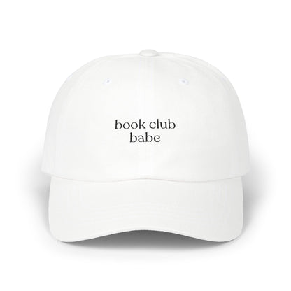 Book Club Babe Embroidered Baseball Cap