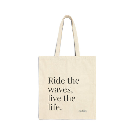 Ride The Waves Tote Bag