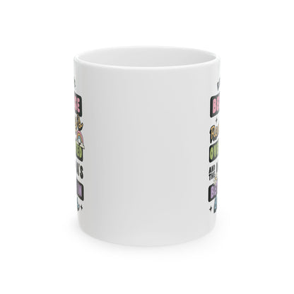 Reality Is Overrated Drama Is Better In Books Mug