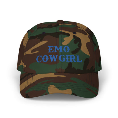 Emo Cowgirl Embroidered Baseball Cap