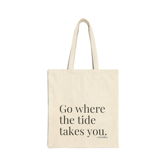 Go With The Tides Tote Bag