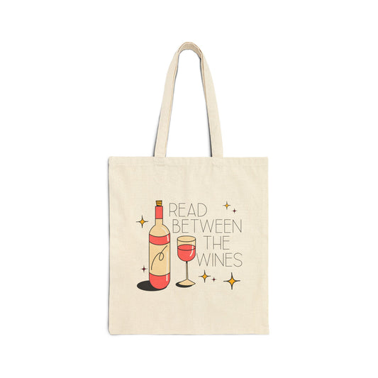 Read Between The Wines Tote Bag