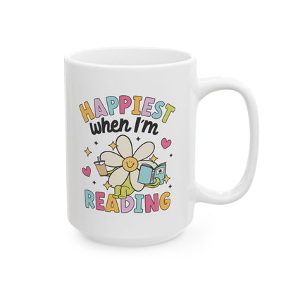 Happiest When I'm Reading Mug