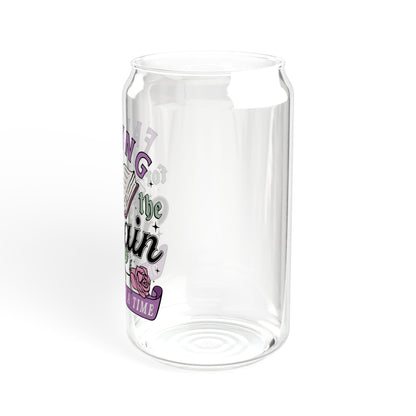 Falling For The Villain Sipper Glass