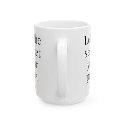Let The Sea Set Your Pace Coffee Cup Mug