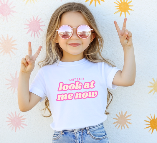Youth Baby Baby Look At Me Now T-Shirt