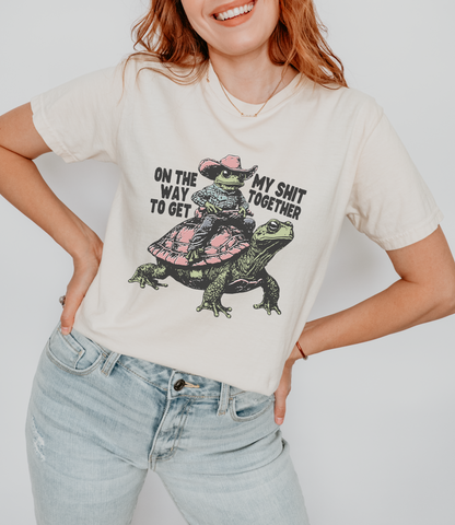 On The Way Frog T-Shirt