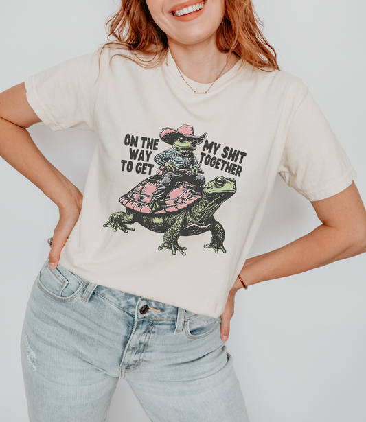 On The Way Frog T-Shirt