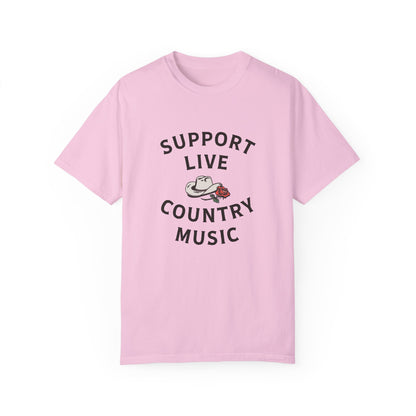 Support Live Country Music T-Shirt