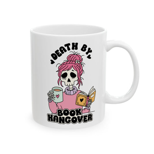 Death By Book Hangover Mug