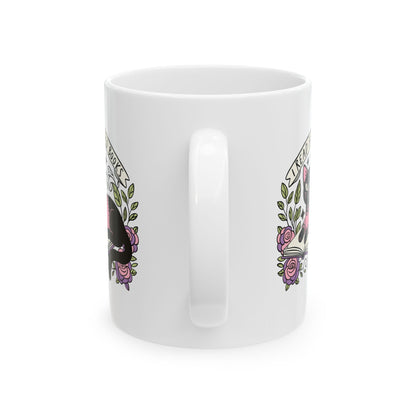 I Read Banned Books Cat Mug