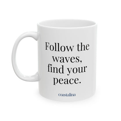Peaceful Ocean Waves Mug