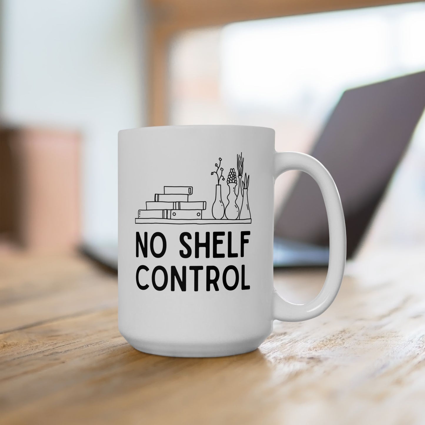 No Shelf Control Mug