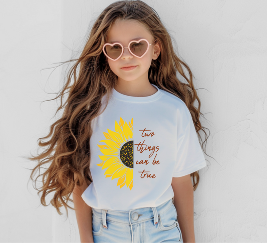 Youth Two Things Sunflower Midweight T-Shirt