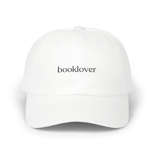 Booklover Embroidered Baseball Cap
