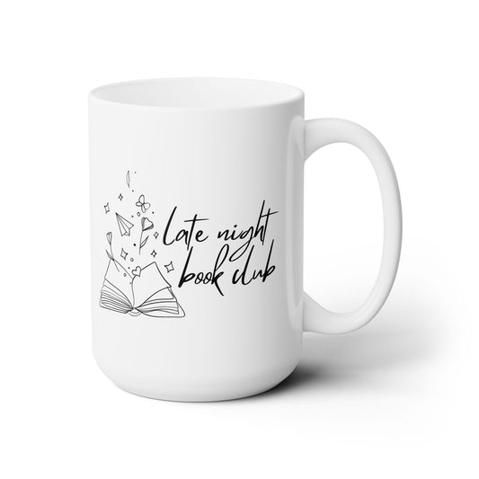 Late Night Book Club Mug