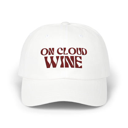On Cloud Wine Embroidered Baseball Cap