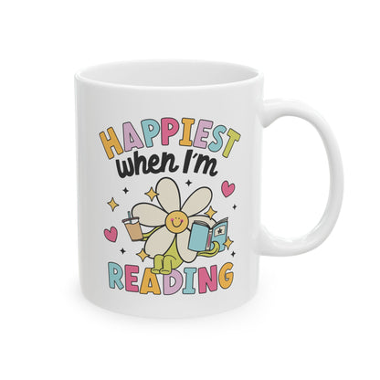 Happiest When I'm Reading Mug
