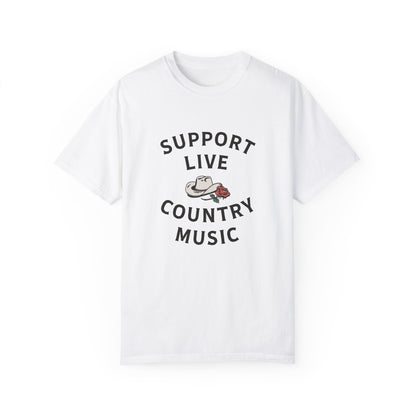 Support Live Country Music T-Shirt