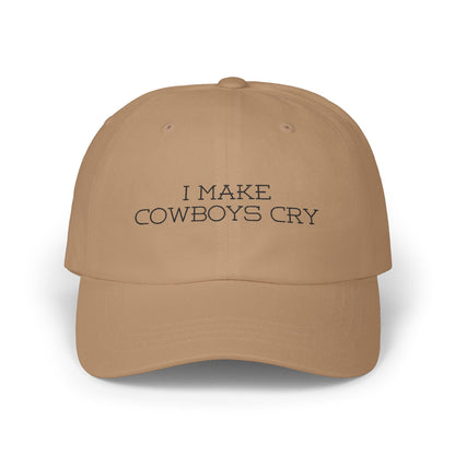I Make Cowboys Cry Embroidered Baseball Cap