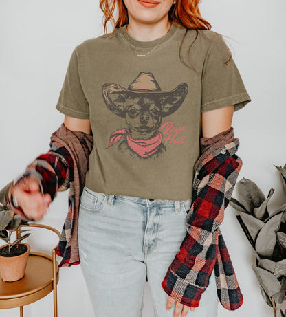 Raise Hell Chihuahua Comfort Colors T-Shirt