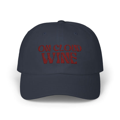 On Cloud Wine Embroidered Baseball Cap