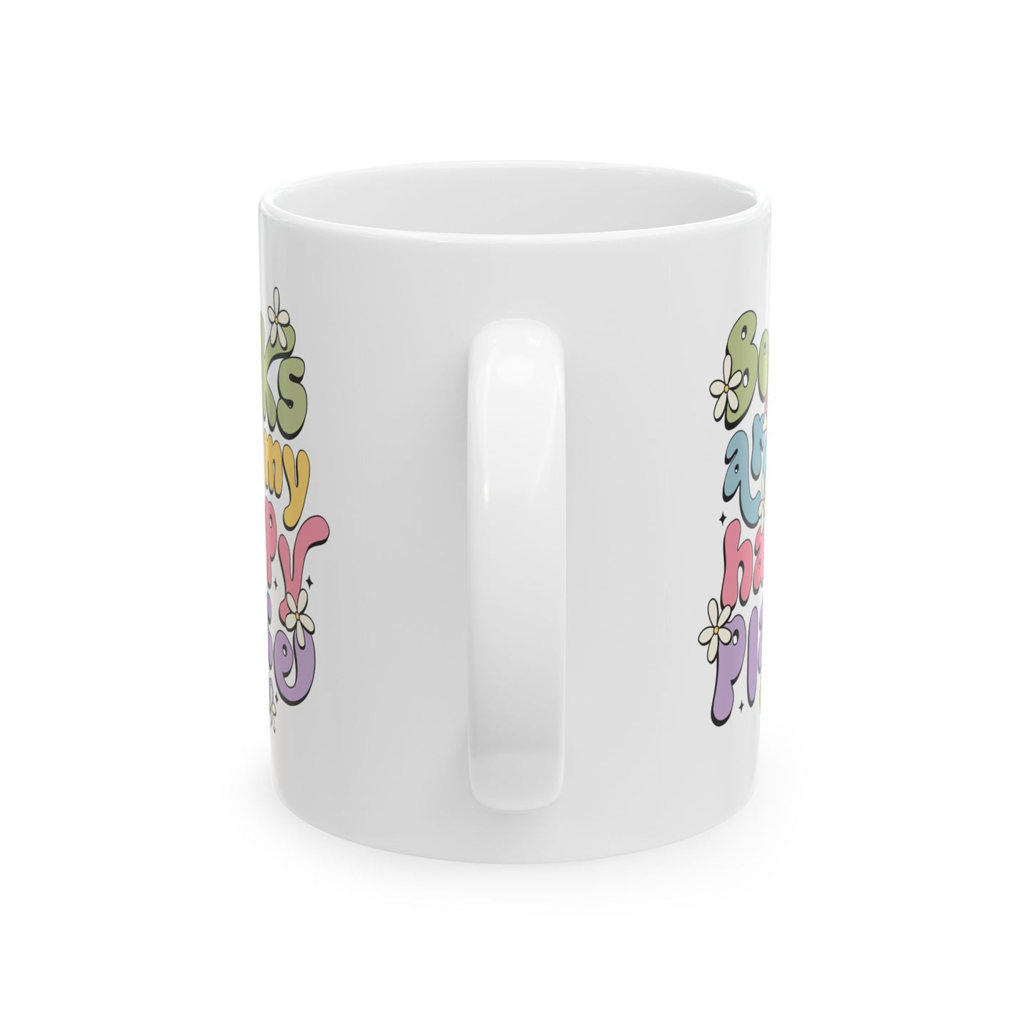 Books Are My Happy Place Mug