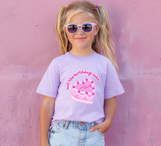 Youth Birthday Cake T-Shirt