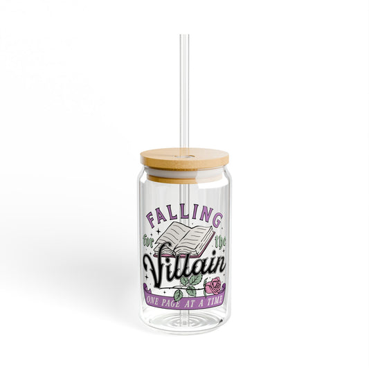 Falling For The Villain Sipper Glass