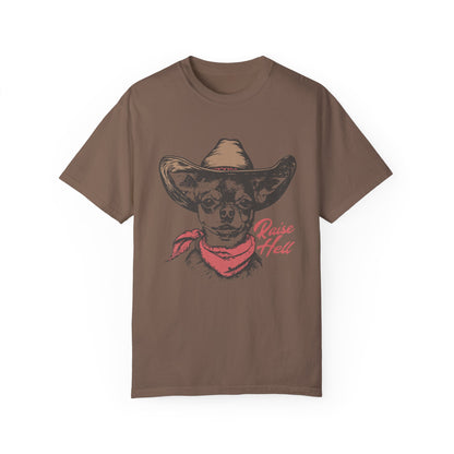 Raise Hell Chihuahua Comfort Colors T-Shirt