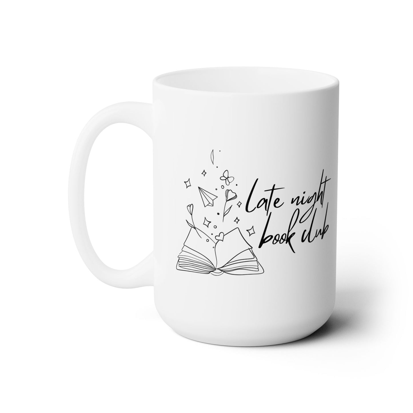 Late Night Book Club Mug