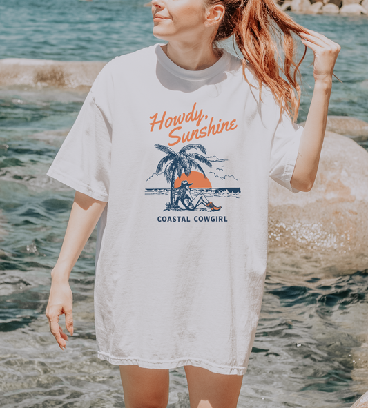 Howdy Sunshine Coastal Cowgirl T-Shirt